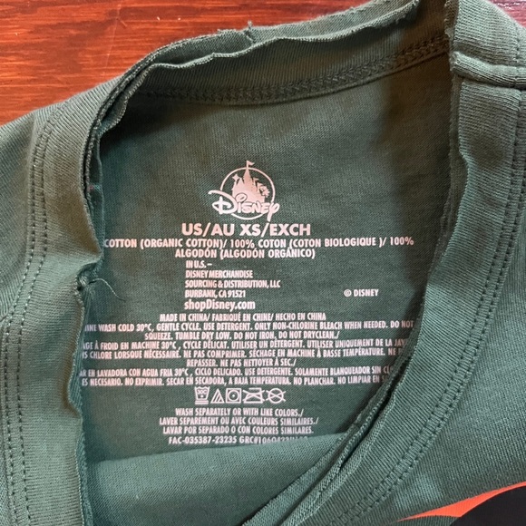 Women’s Disney Bruno Encanto Green Graphic T Shirt NWT Size XS - Picture 5 of 7